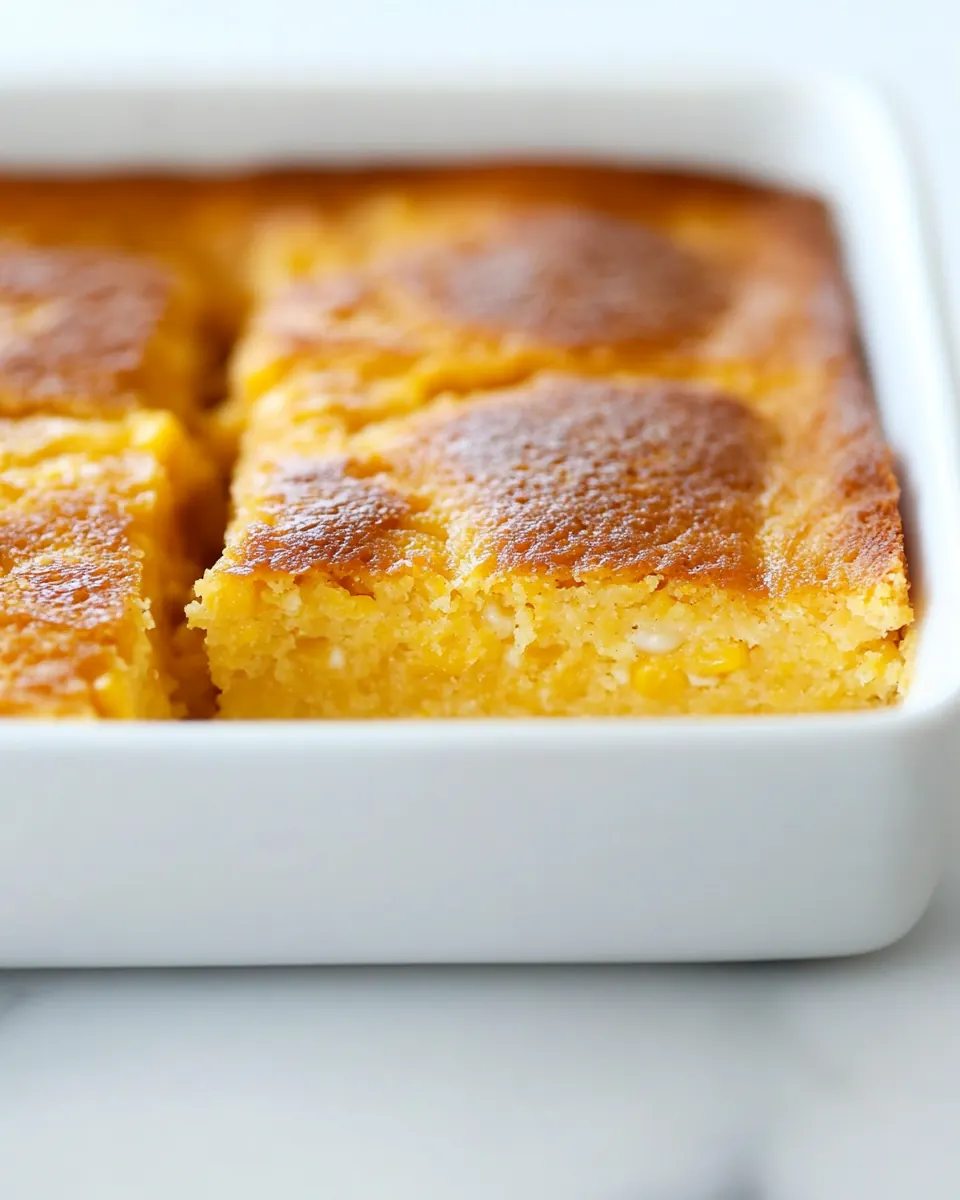 Mexican Sweet Corn Cake