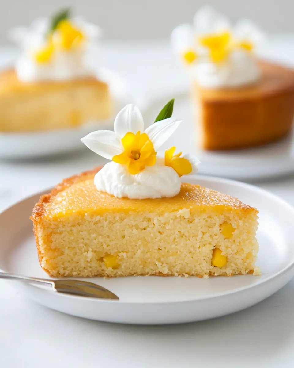 Mexican Sweet Corn Cake