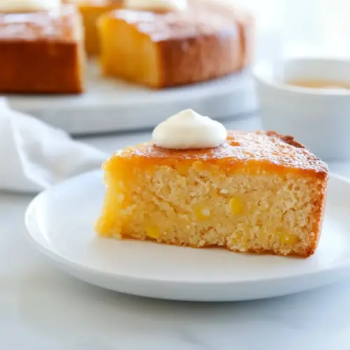 Mexican Sweet Corn Cake