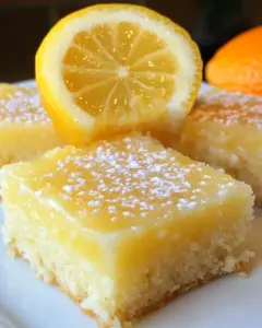 Meyer Lemon Cake Bars