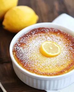 Meyer Lemon Pudding Cake
