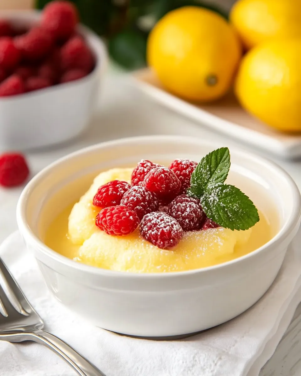 Meyer Lemon Raspberry Clouds