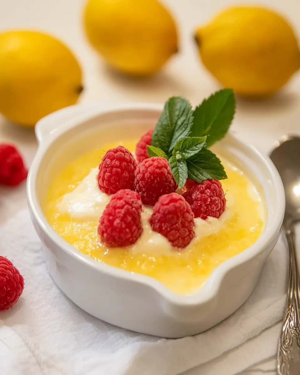 Meyer Lemon Raspberry Clouds