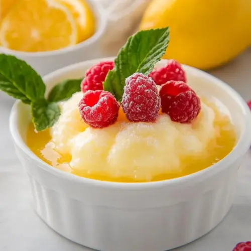 Meyer Lemon Raspberry Clouds