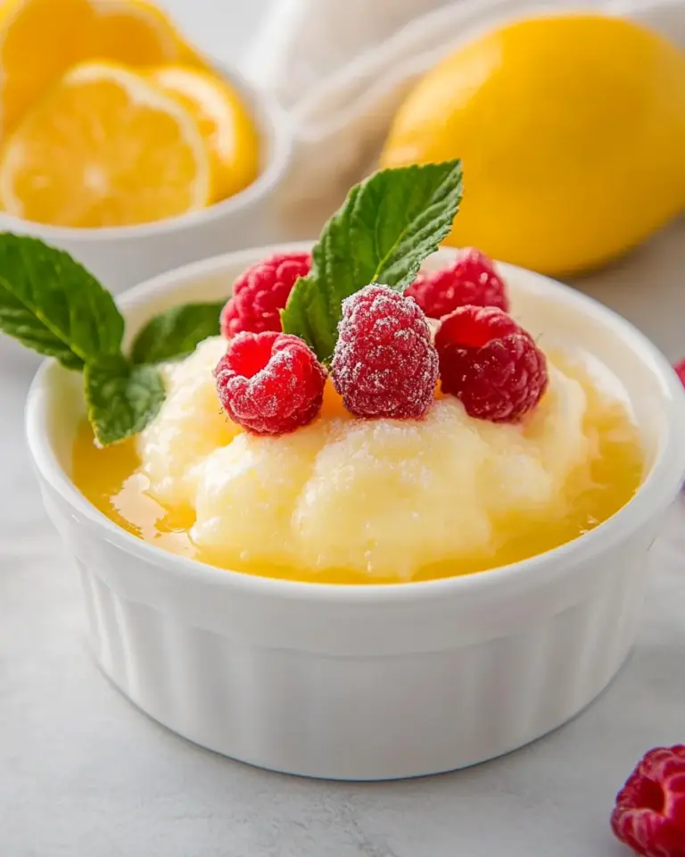 Meyer Lemon Raspberry Clouds
