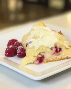 Meyer Lemon Raspberry Scones
