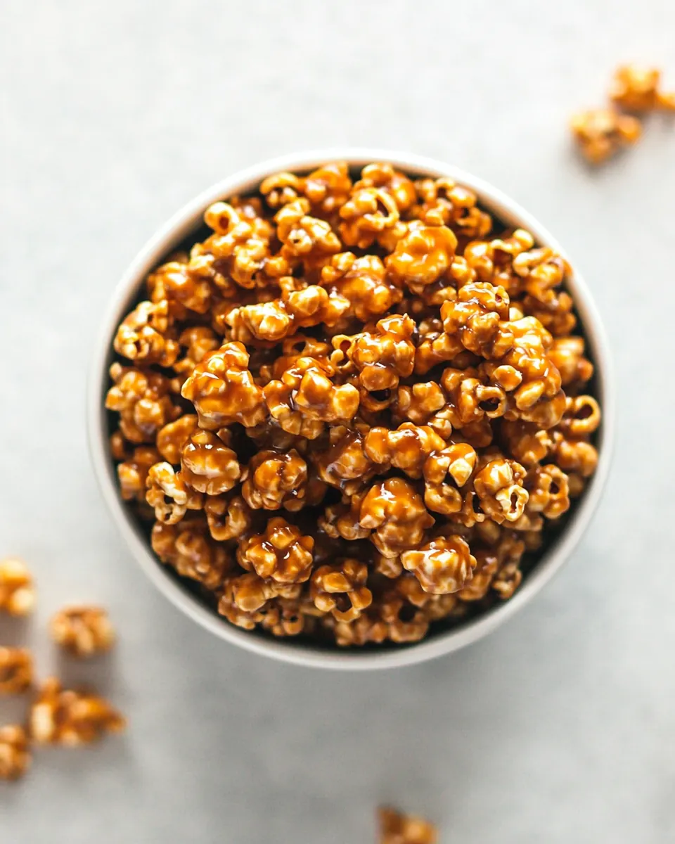 Microwave Caramel Corn