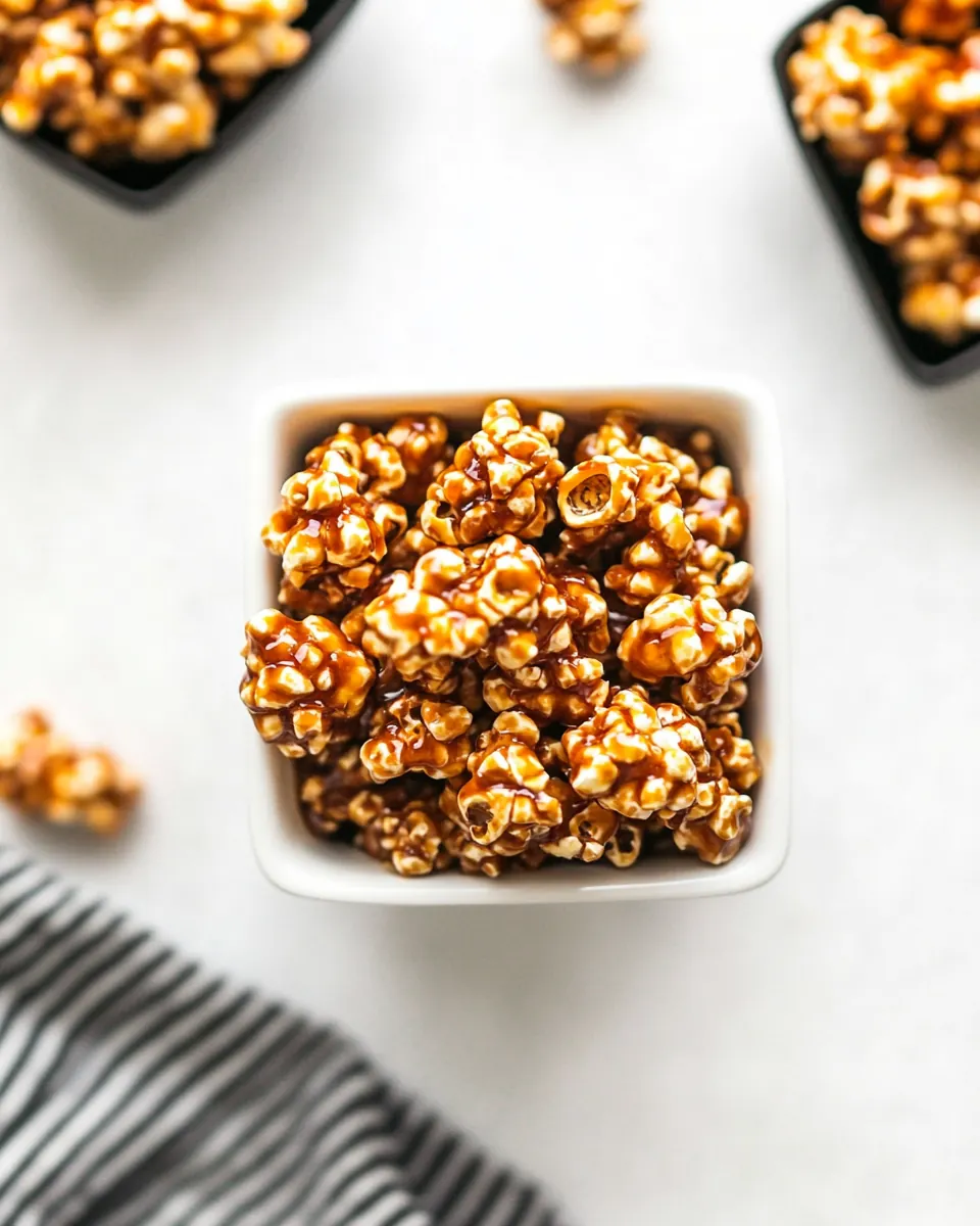 Microwave Caramel Corn