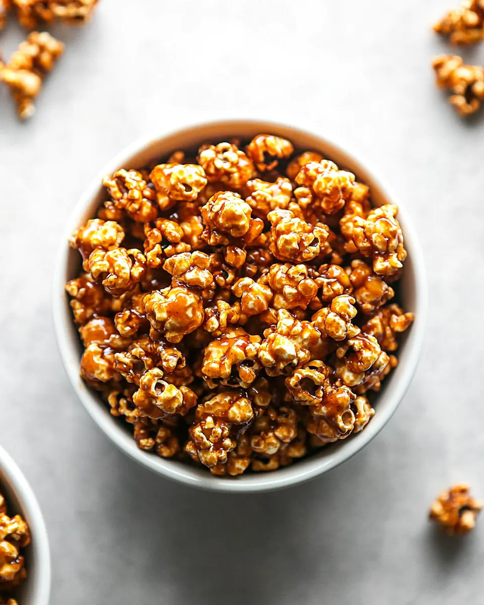 Microwave Caramel Corn