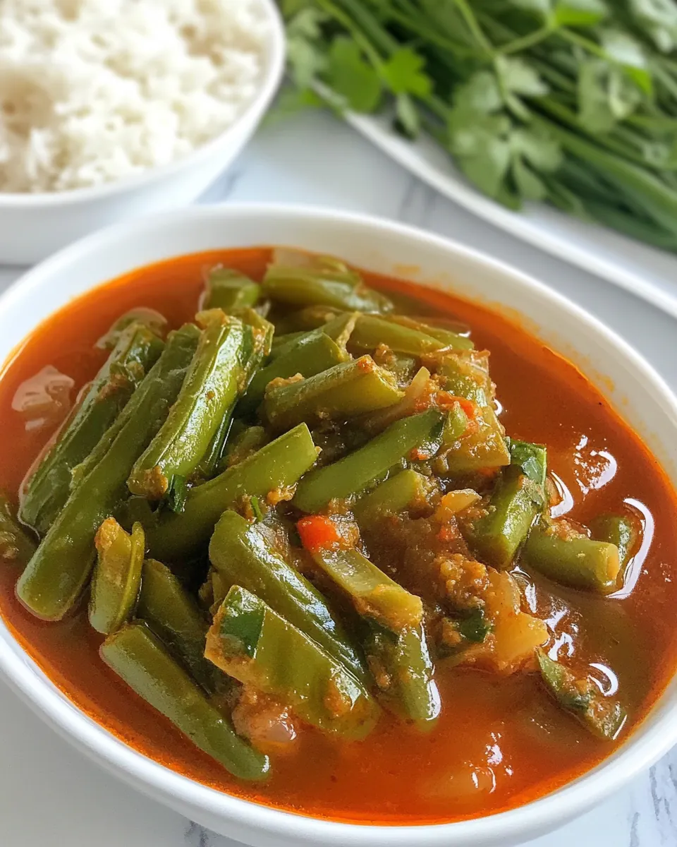 Middle Eastern Green Bean Stew