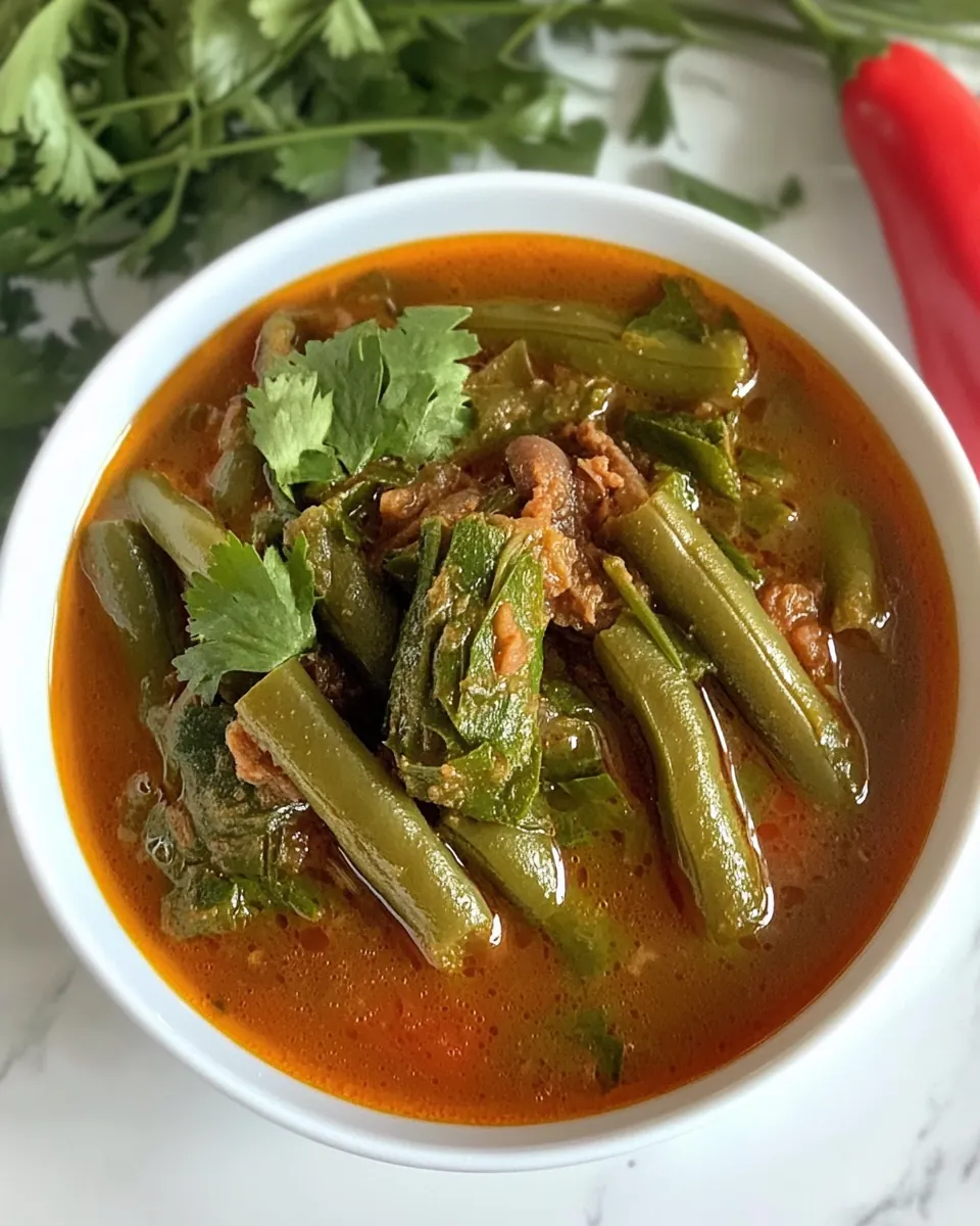 Middle Eastern Green Bean Stew