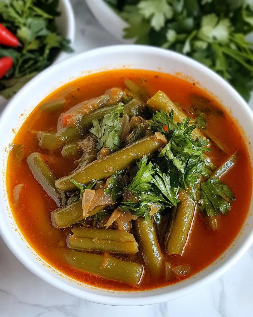 Middle Eastern Green Bean Stew