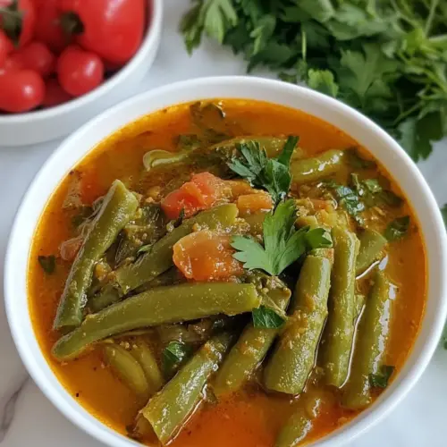 Middle Eastern Green Bean Stew