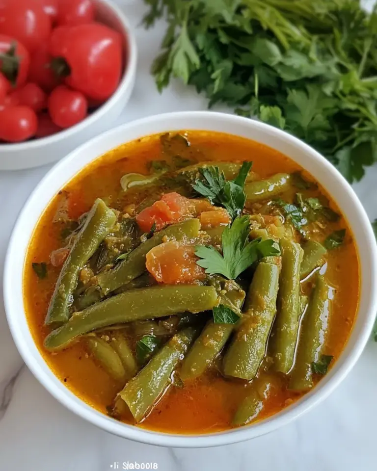 Middle Eastern Green Bean Stew