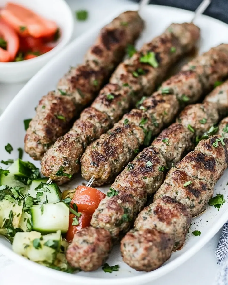 Middle Eastern Kofta Kebab