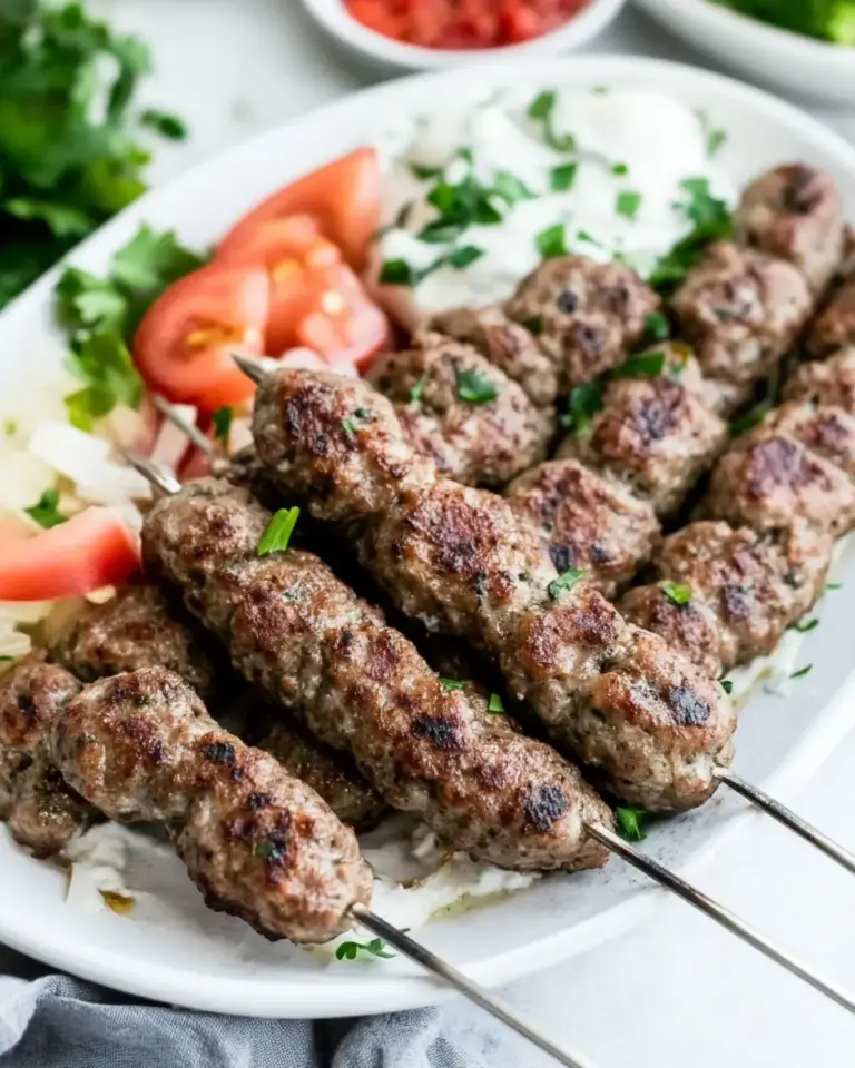 Middle Eastern Kofta Kebab