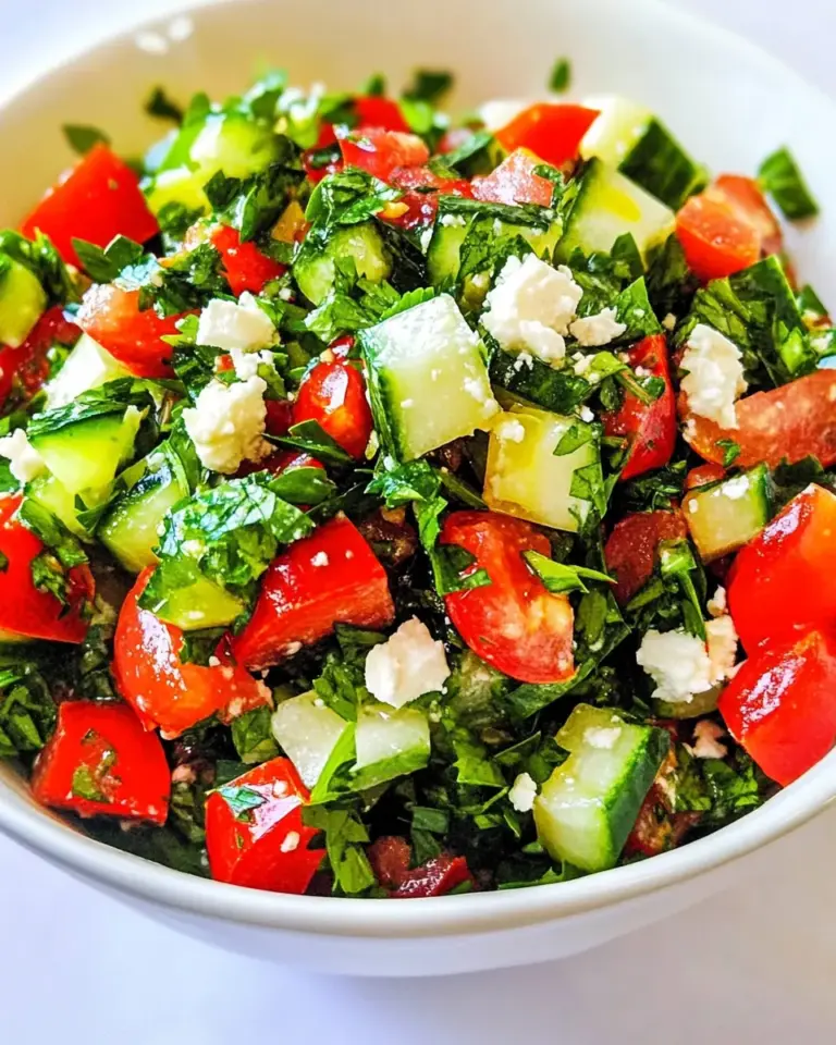 Middle Eastern Tomato Salad