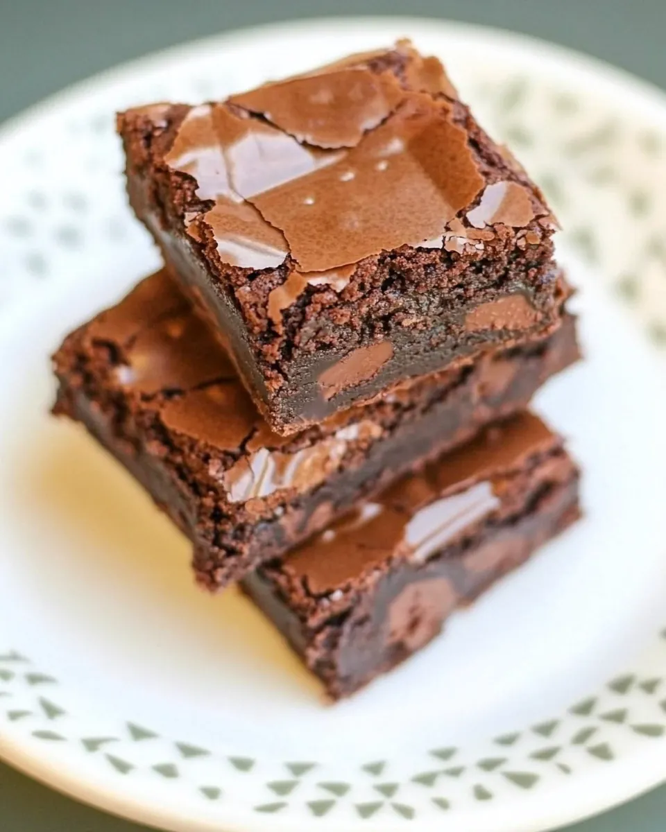 Milk Chocolate Truffle Brownies