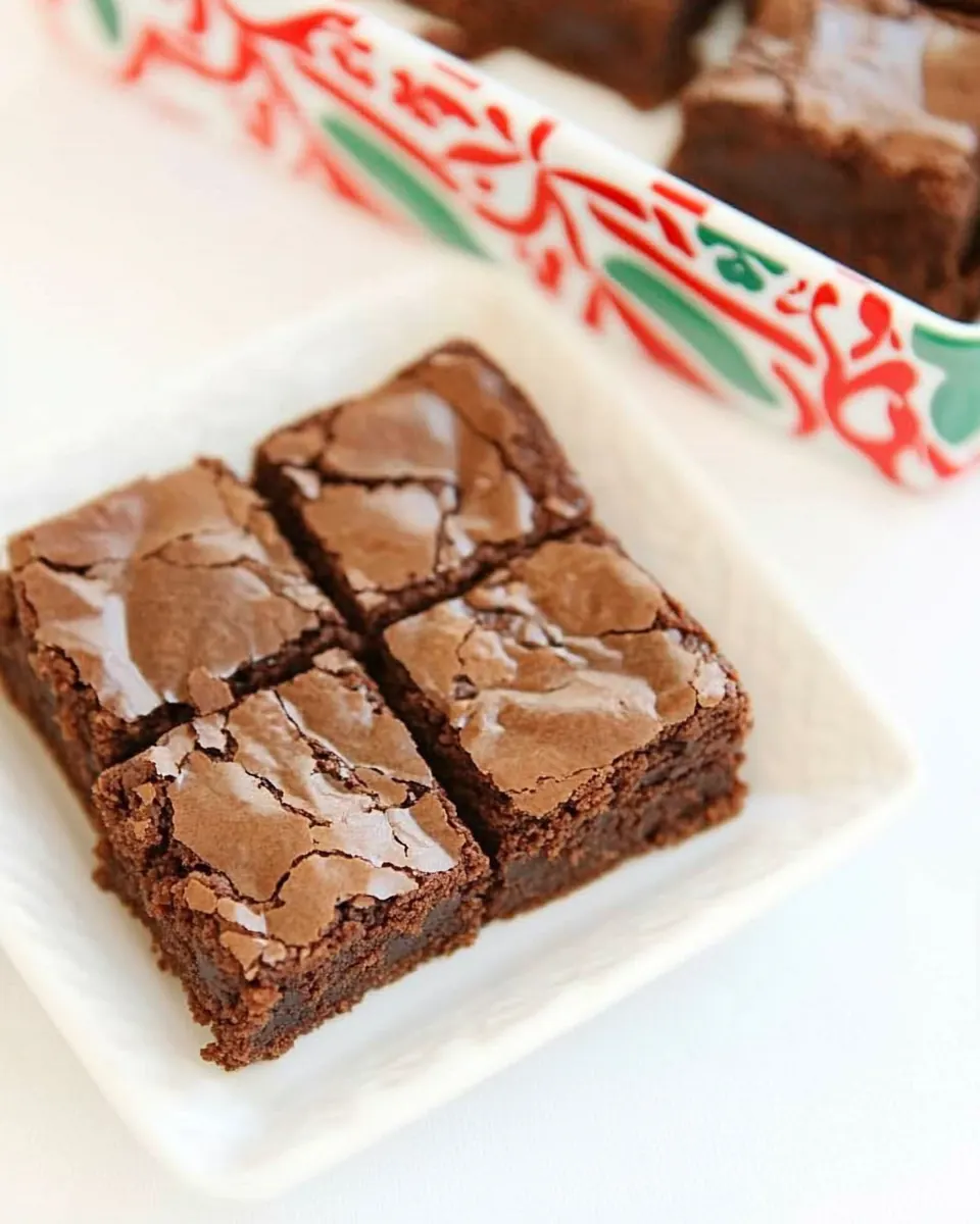 Milk Chocolate Truffle Brownies