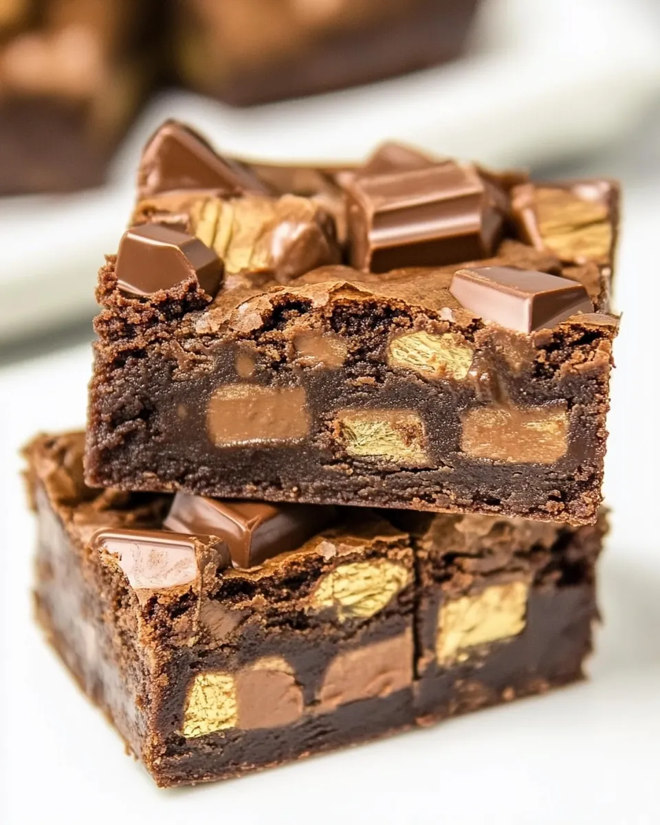 Milky Way Brownies