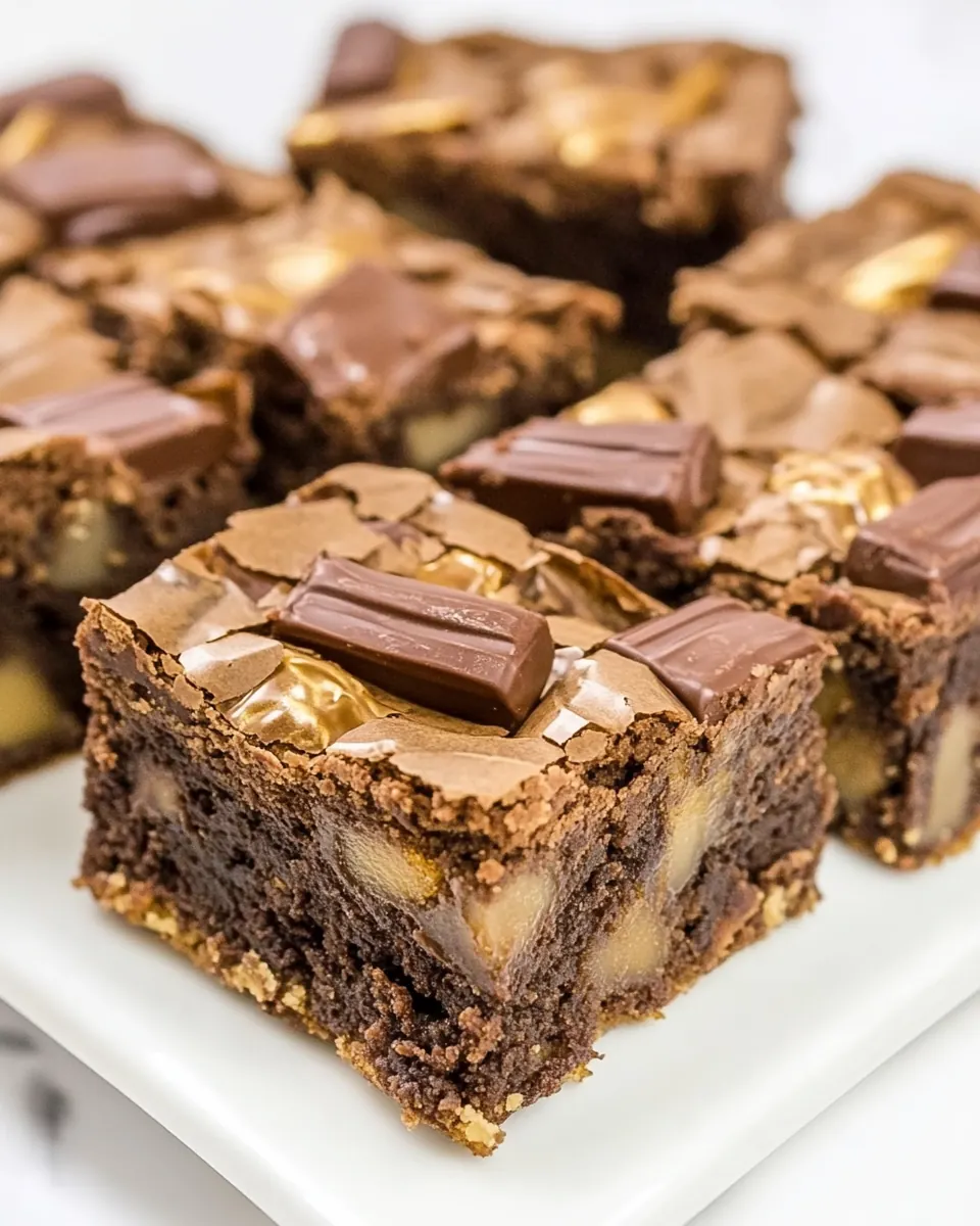 Milky Way Brownies