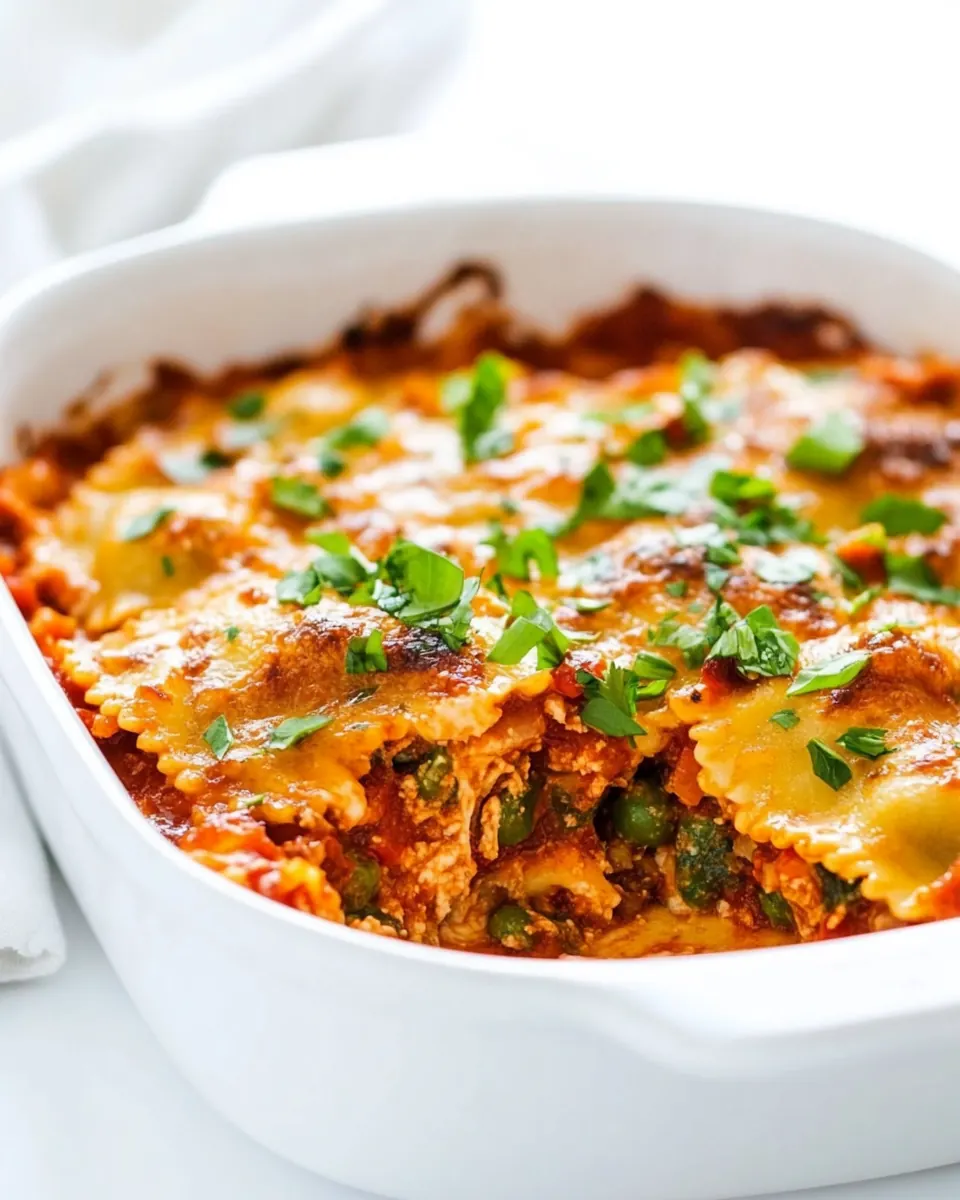 Million Dollar Ravioli Casserole