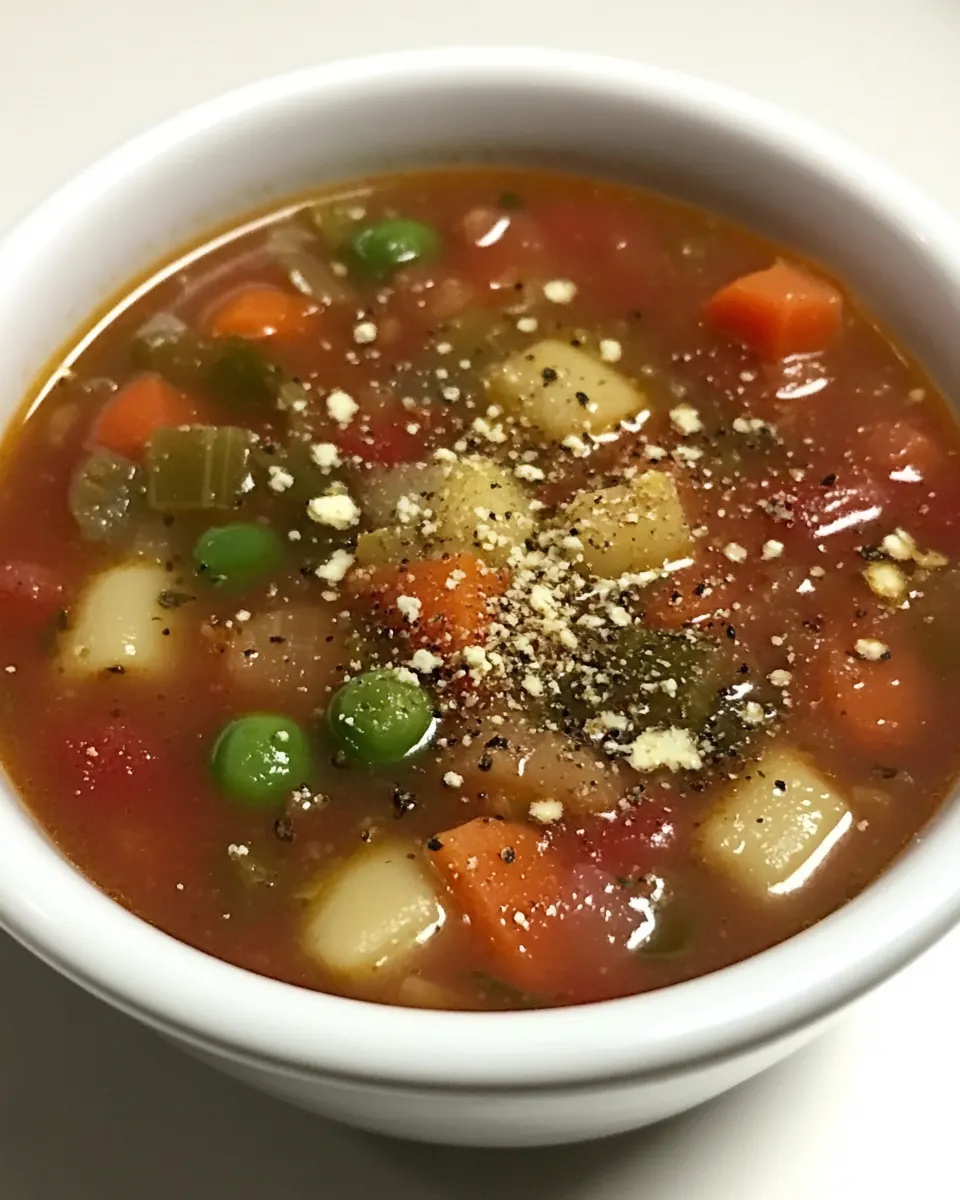 Minestrone Soup