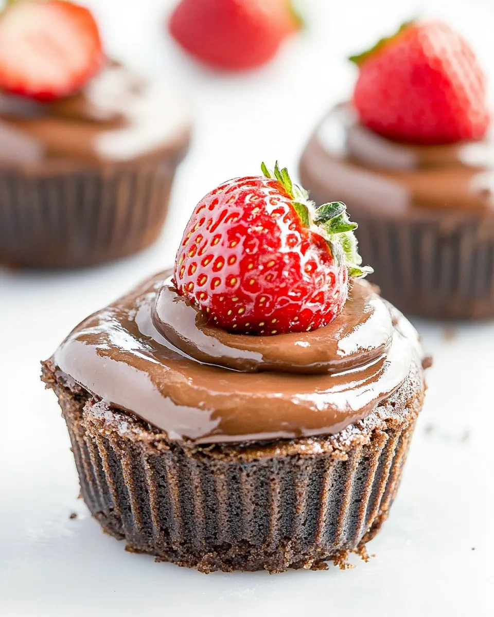 Mini Chocolate Cheesecakes