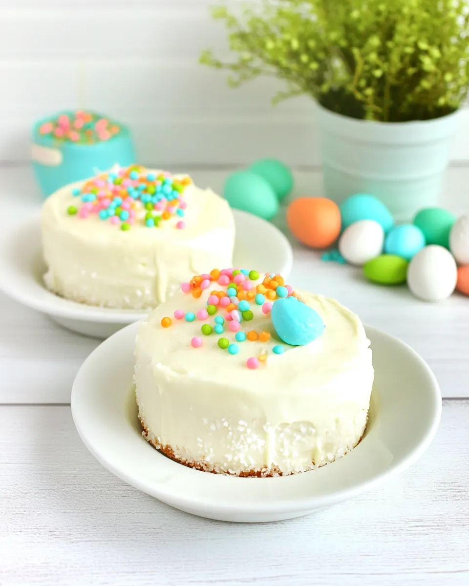 Mini Easter Cakes