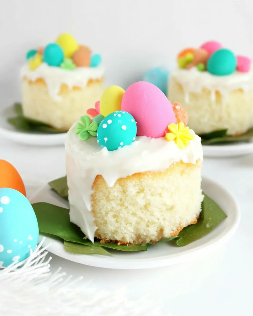 Mini Easter Cakes
