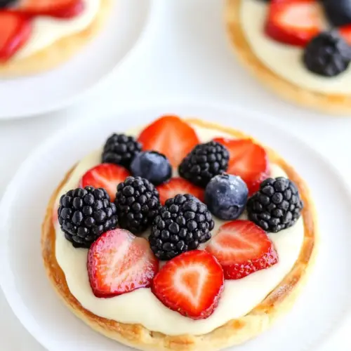 Mini Fruit Pizzas