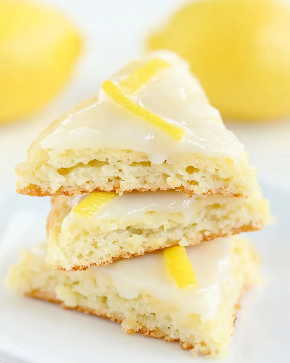 Mini Lemon Scones
