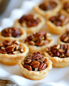 Mini Maple Pecan Pies