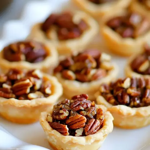 Mini Maple Pecan Pies