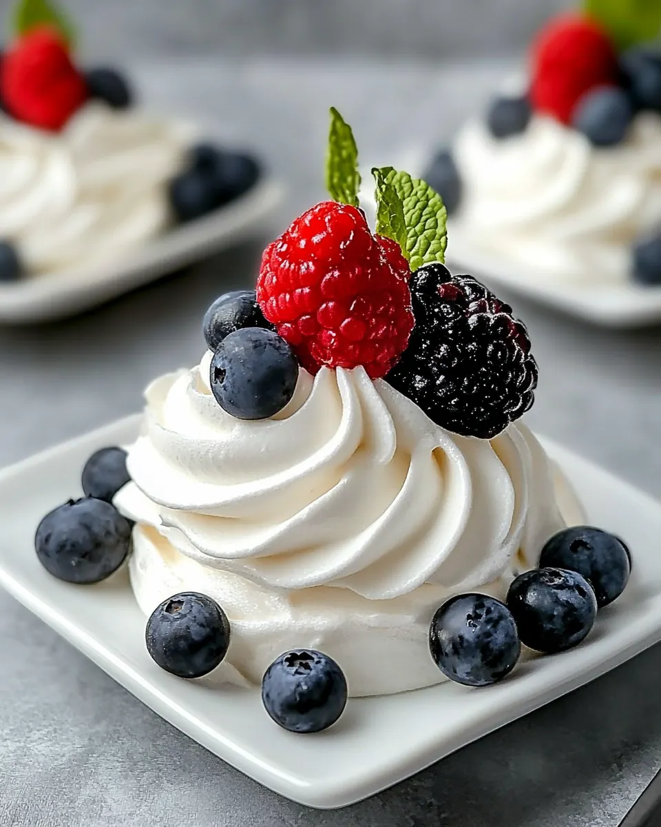 Mini Pavlova