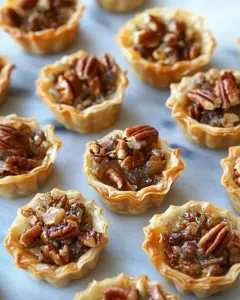 Mini Pecan Phyllo Tarts