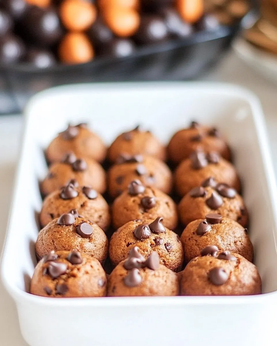 Mini Pumpkin Chocolate Chip Muffins