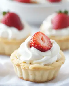 Mini Strawberry Shortcake Pies