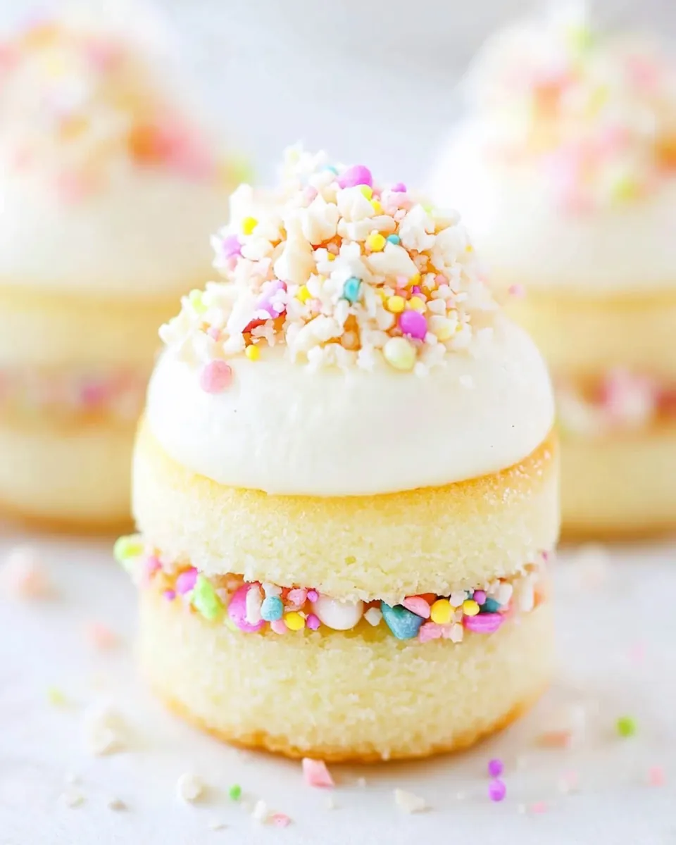Mini Vanilla Bean Cakes
