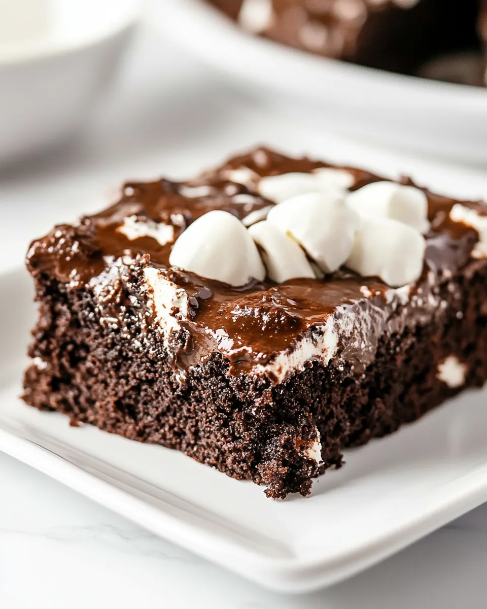 Mississippi Mud Cake