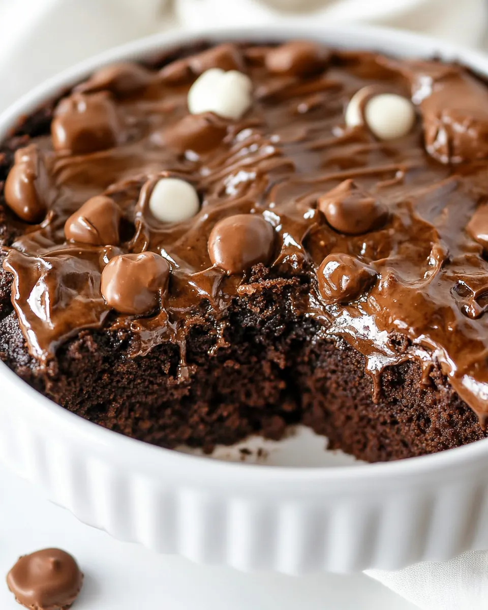 Mississippi Mud Cake