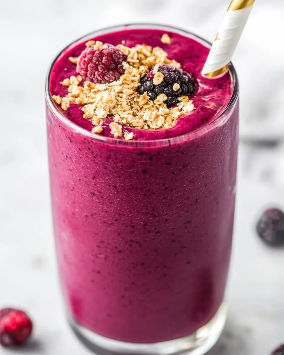 Mixed Berry Smoothie