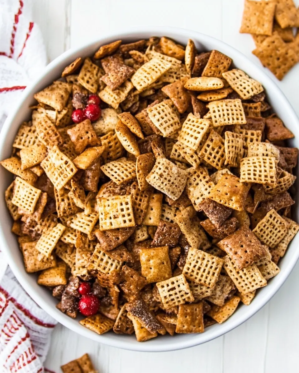 Mom’s Secret Christmas Eve Chex Mix