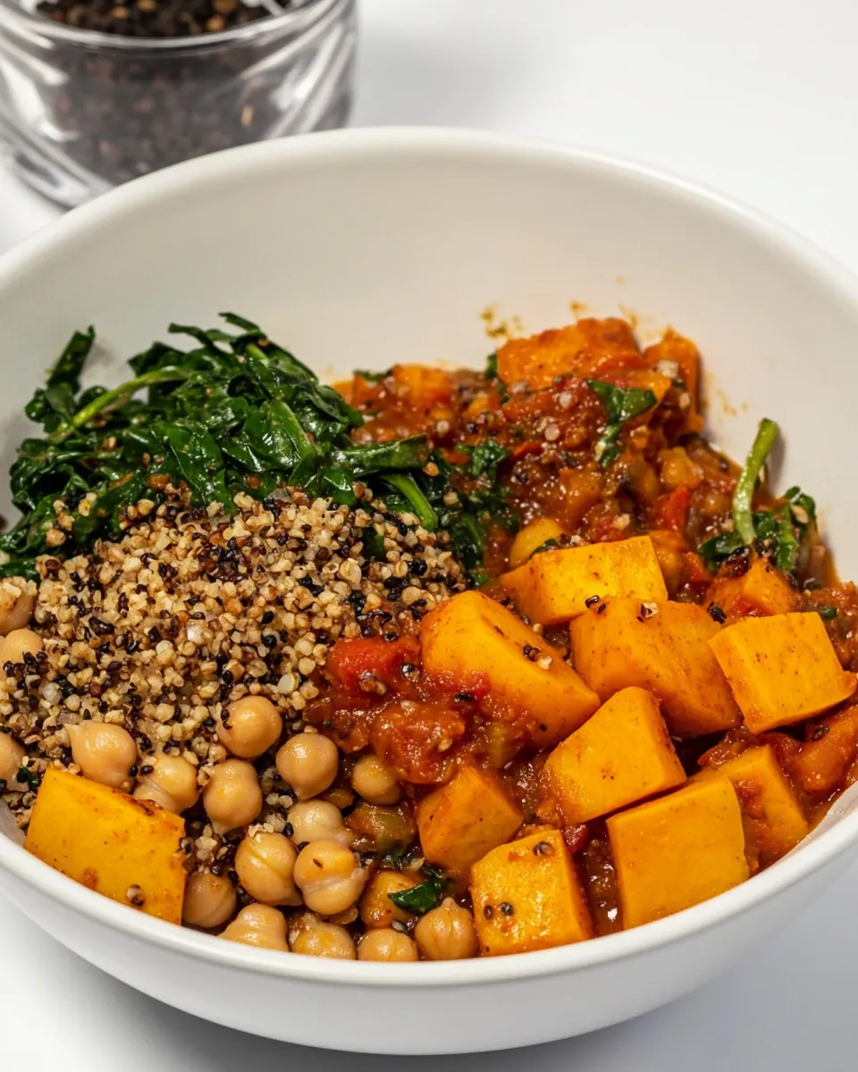 Moroccan Chickpea Sweet Potato Stew