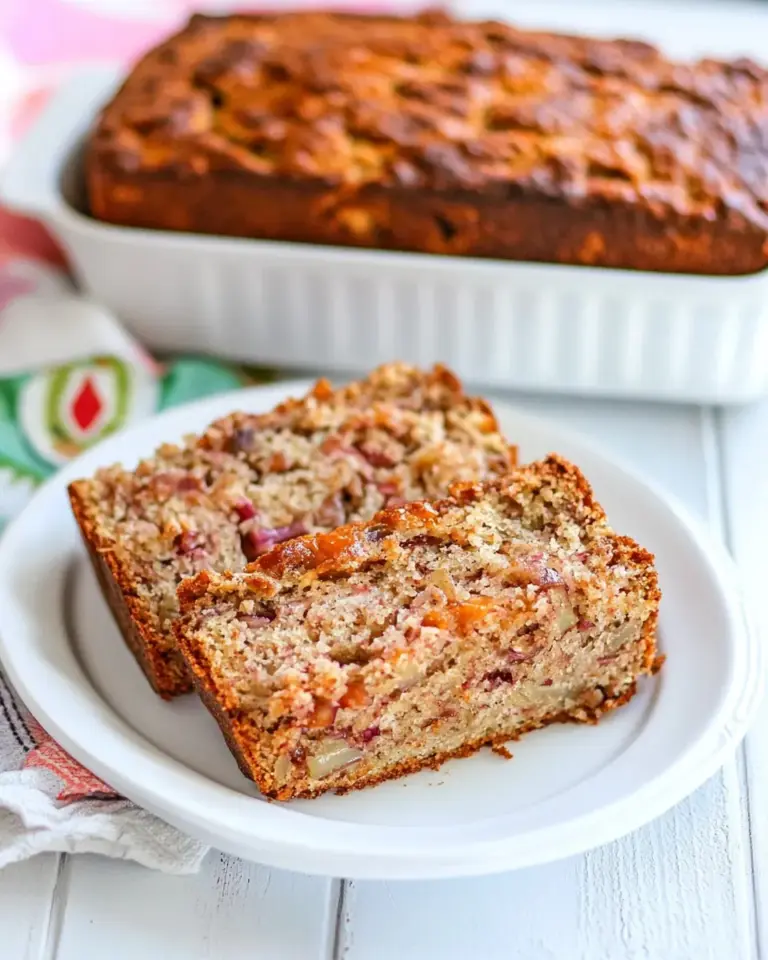 Mrs Proctors Rhubarb Bread