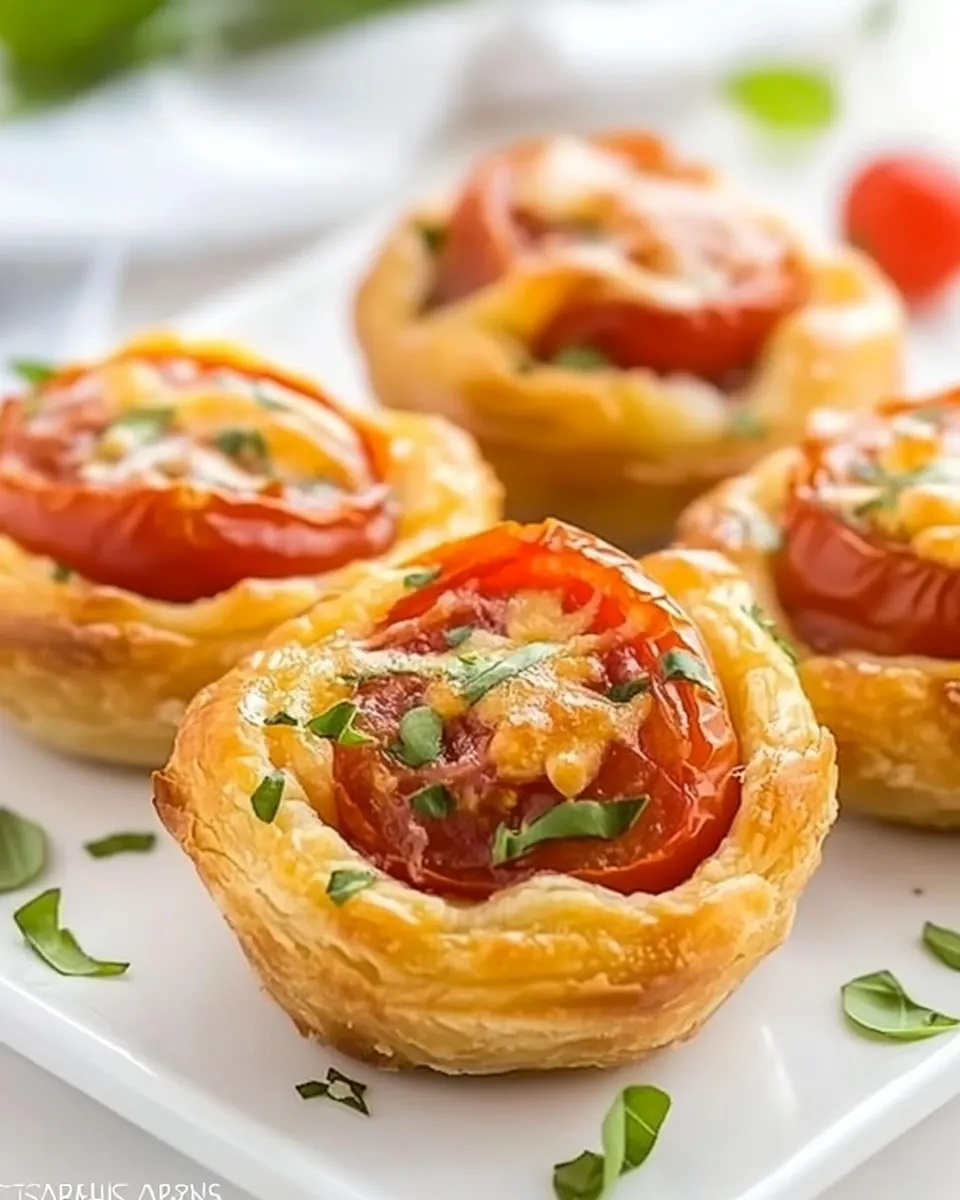 Muffin Pan Tomato Tarts
