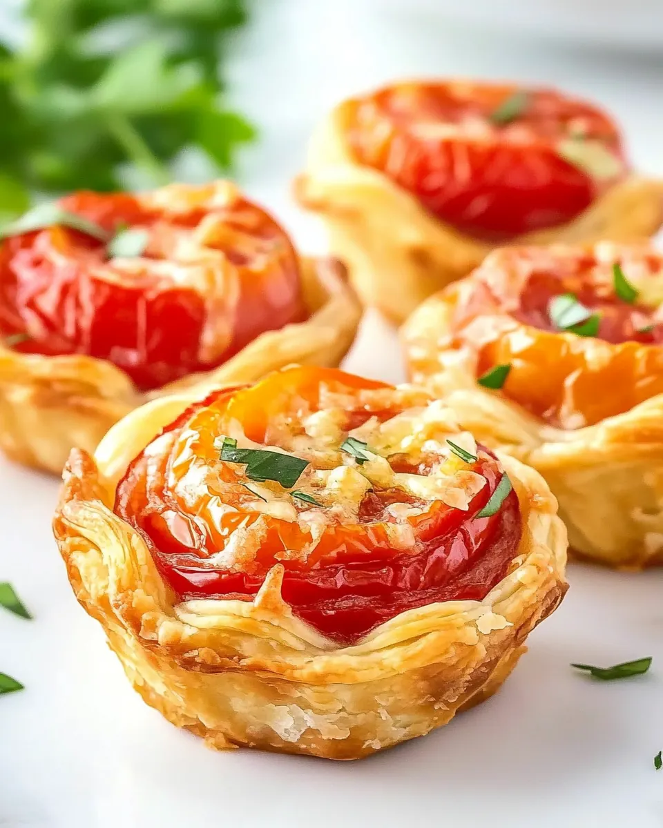 Muffin Pan Tomato Tarts