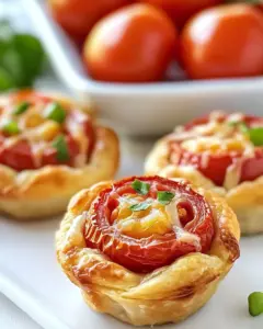 Muffin Pan Tomato Tarts