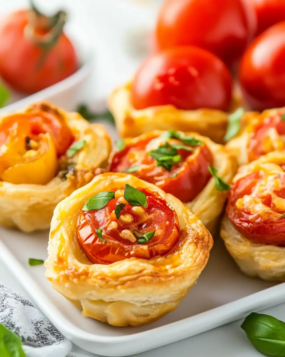 Muffin Pan Tomato Tarts