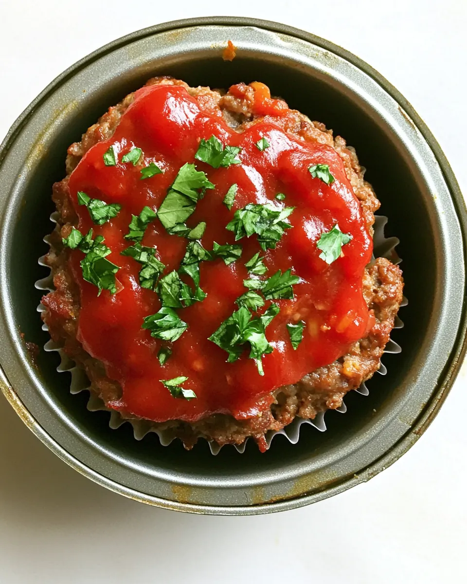 Muffin Tin Meatloaf